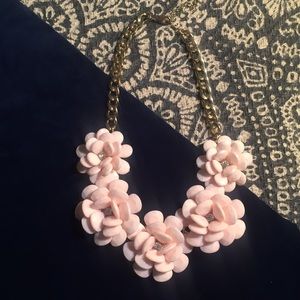 Floral statement necklace